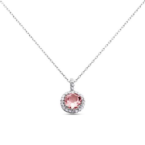 Collana Punto Luce Amélie Oro Bianco Topazio Cubic Zirconia - Collane Punto Luce Donna | Stroili