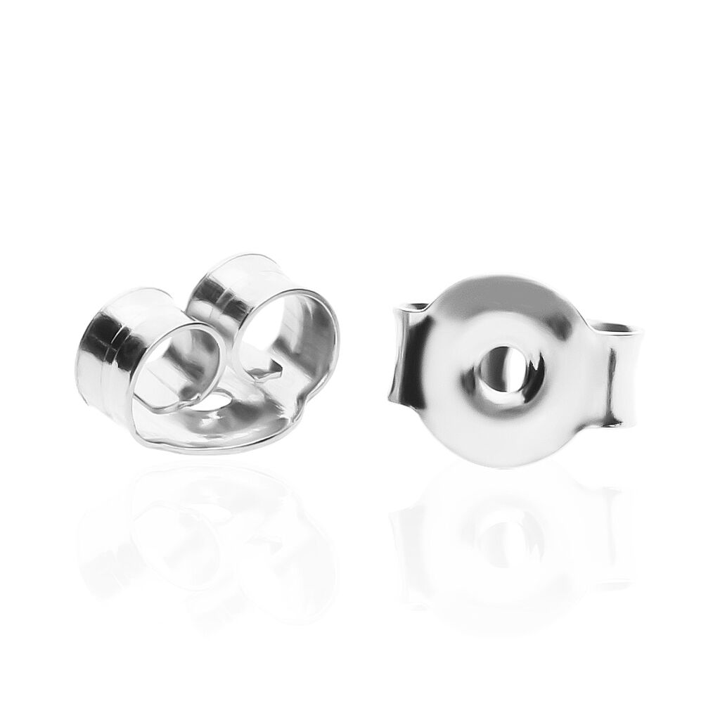 Chiusura a farfallina in oro bianco - Servizi & Pulizia Unisex | Stroili