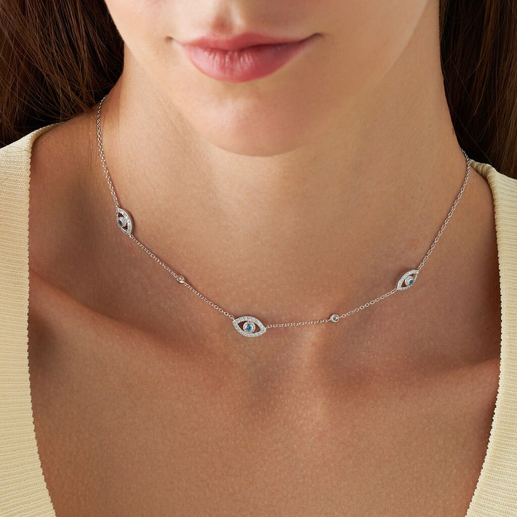 Collana Silver Moments Argento Rodiato Cubic Zirconia - Collane Donna | Stroili