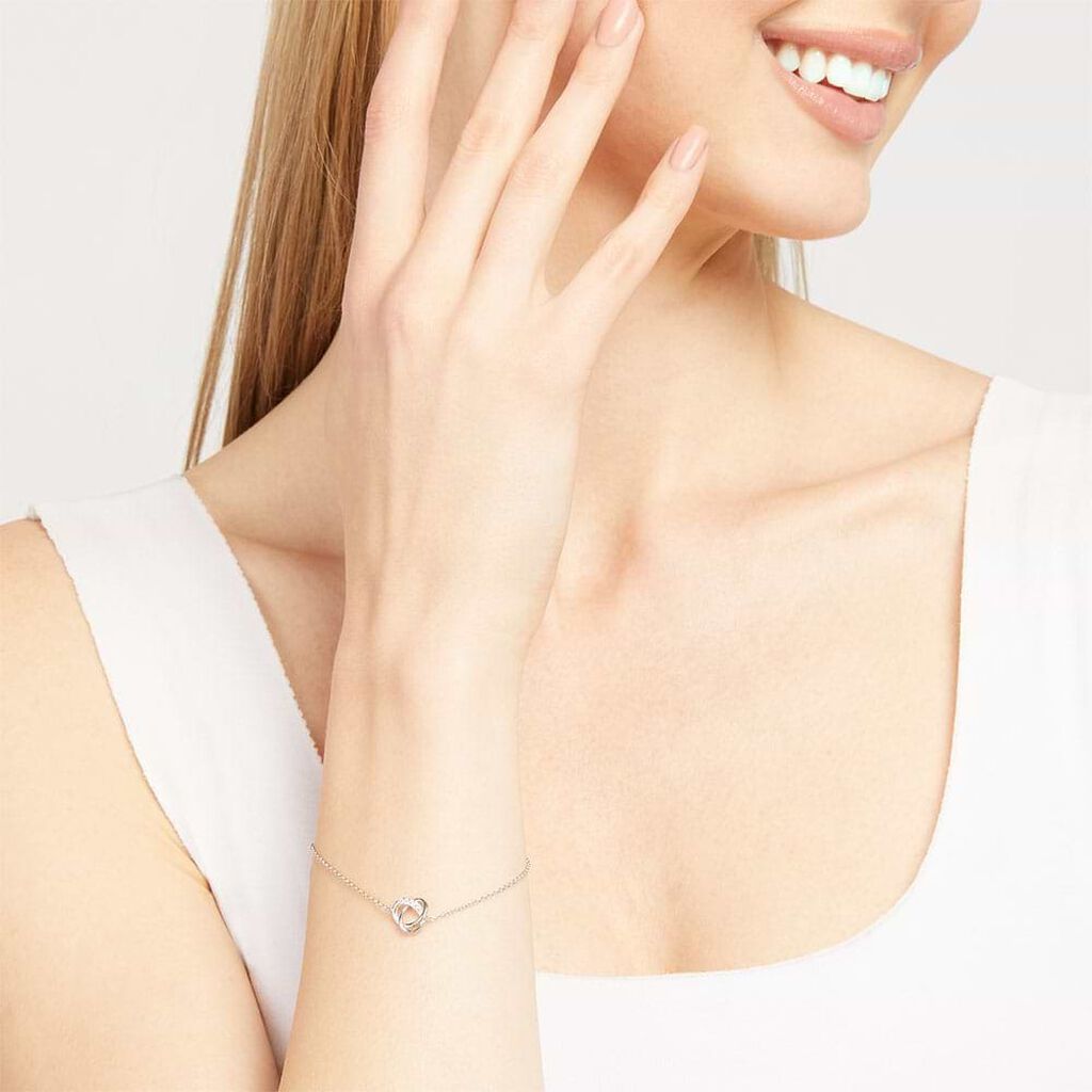 Bracciale Silver Moments Argento Rodiato Cubic Zirconia - Bracciali Amicizia Donna | Stroili