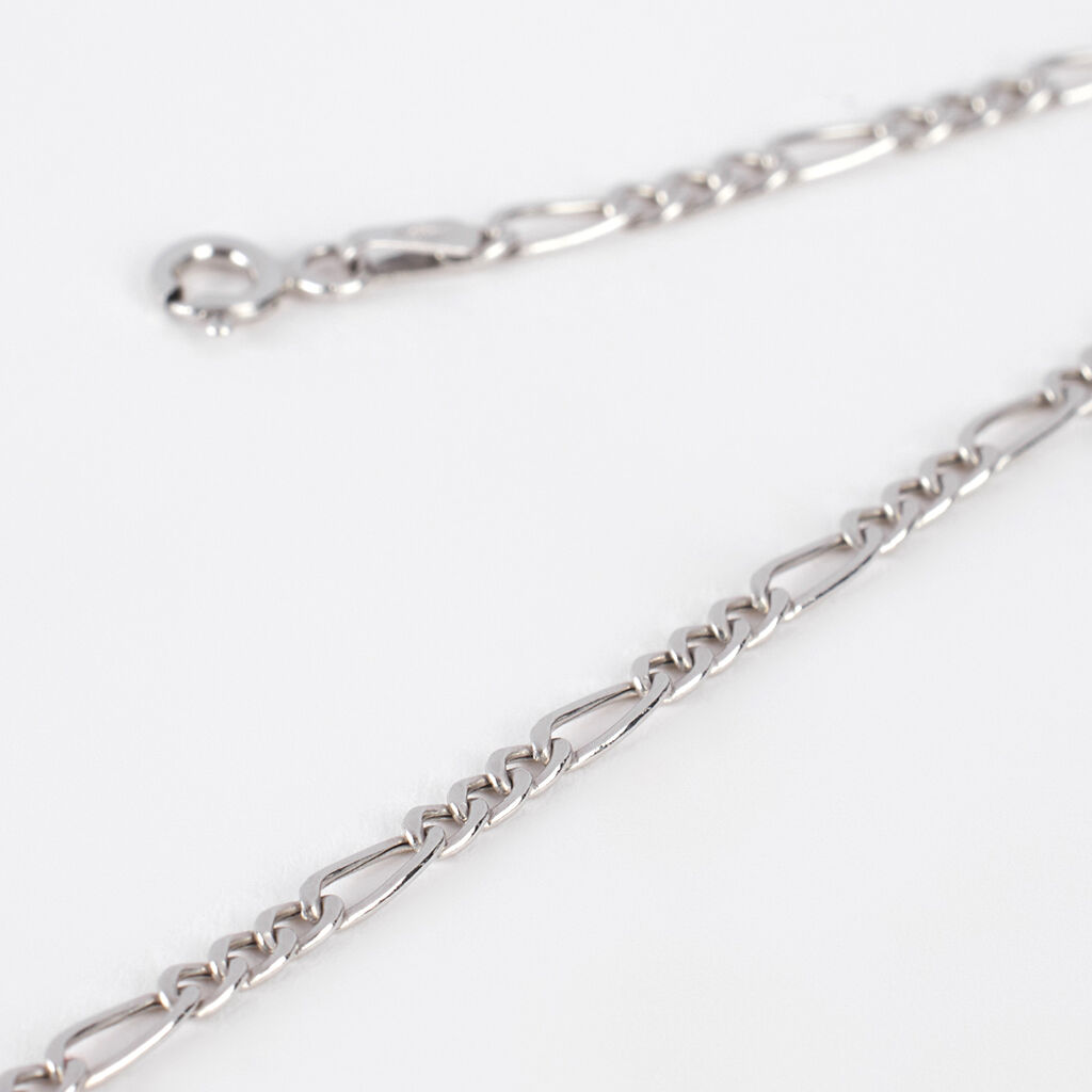 Bracciale Catena L'homme Or Oro Bianco - Bracciali Uomo | Stroili