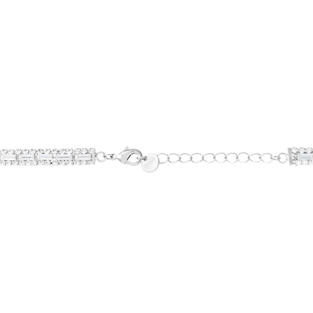 Collana Tennis Romantic Shine Metallo Cristallo - Collane Tennis Donna | Stroili