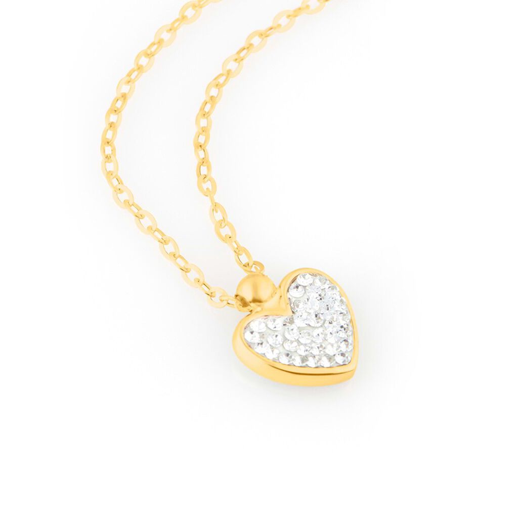 Collana Crystal Gold Oro Giallo Cristallo - Collane Donna | Stroili