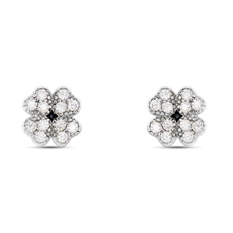Orecchini Lobo Silver Moments Argento Rodiato Cubic Zirconia - Orecchini a Lobo Donna | Stroili