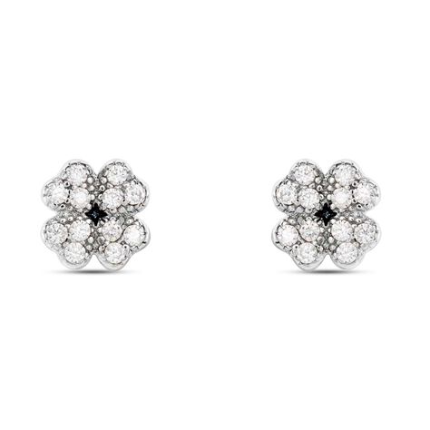 Orecchini Lobo Silver Moments Argento Rodiato Cubic Zirconia - Orecchini a Lobo Donna | Stroili