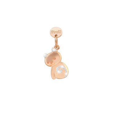 Pendente Love Beats Argento Rosa