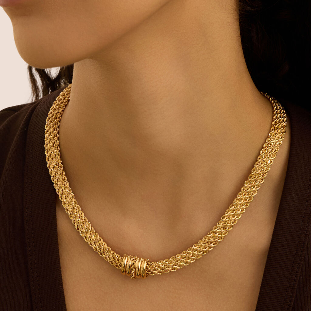 Collana Gold Essence Oro Giallo