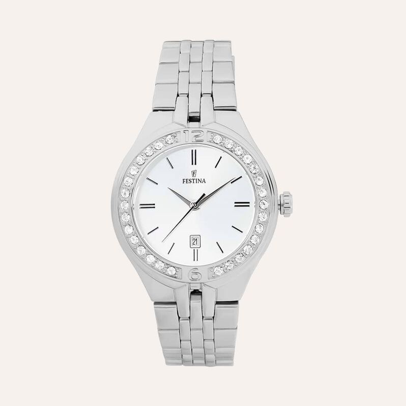 Orologio Al Quarzo Festina Mademoiselle F16867/1 - Orologi con Datario Donna | Stroili