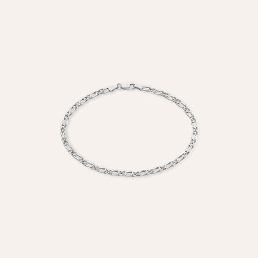 Bracciale Catena Oro Uomo Oro Bianco
