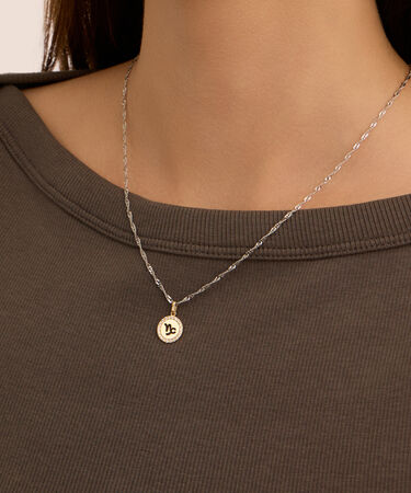 Pendente Po&egrave;me Oro Giallo Cubic Zirconia