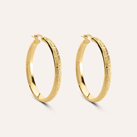 Orecchini A Cerchio Toujours Oro Giallo - Orecchini a Cerchio Donna | Stroili