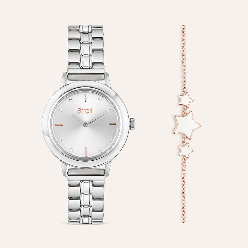 Combo Orologio Al Quarzo Stroili Londra - Orologi solo Tempo Donna | Stroili