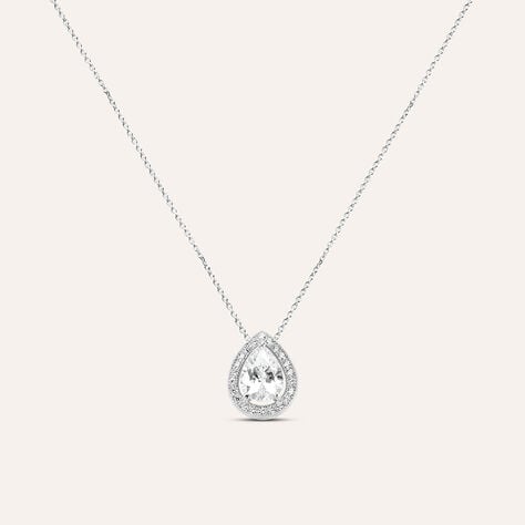 Collana Punto Luce Silver Elegance Argento Rodiato Cubic Zirconia - Collane Punto Luce Donna | Stroili