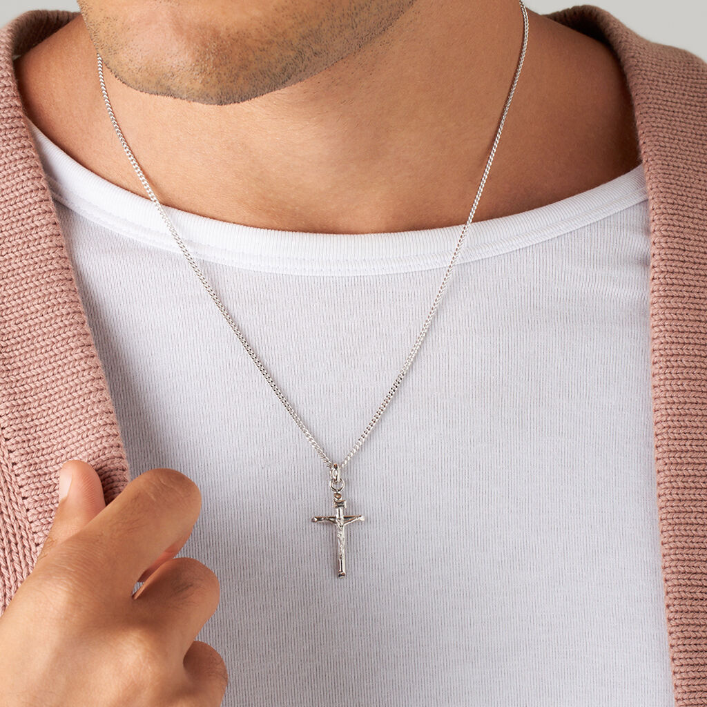 Collana Gentleman Argento Rodiato - Collane Uomo | Stroili