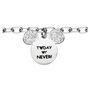 Bracciale Lady Message Acciaio Disney e Cristalli