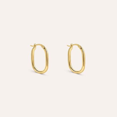Orecchini A Cerchio Toujours Oro Giallo - Gioielli Donna | Stroili