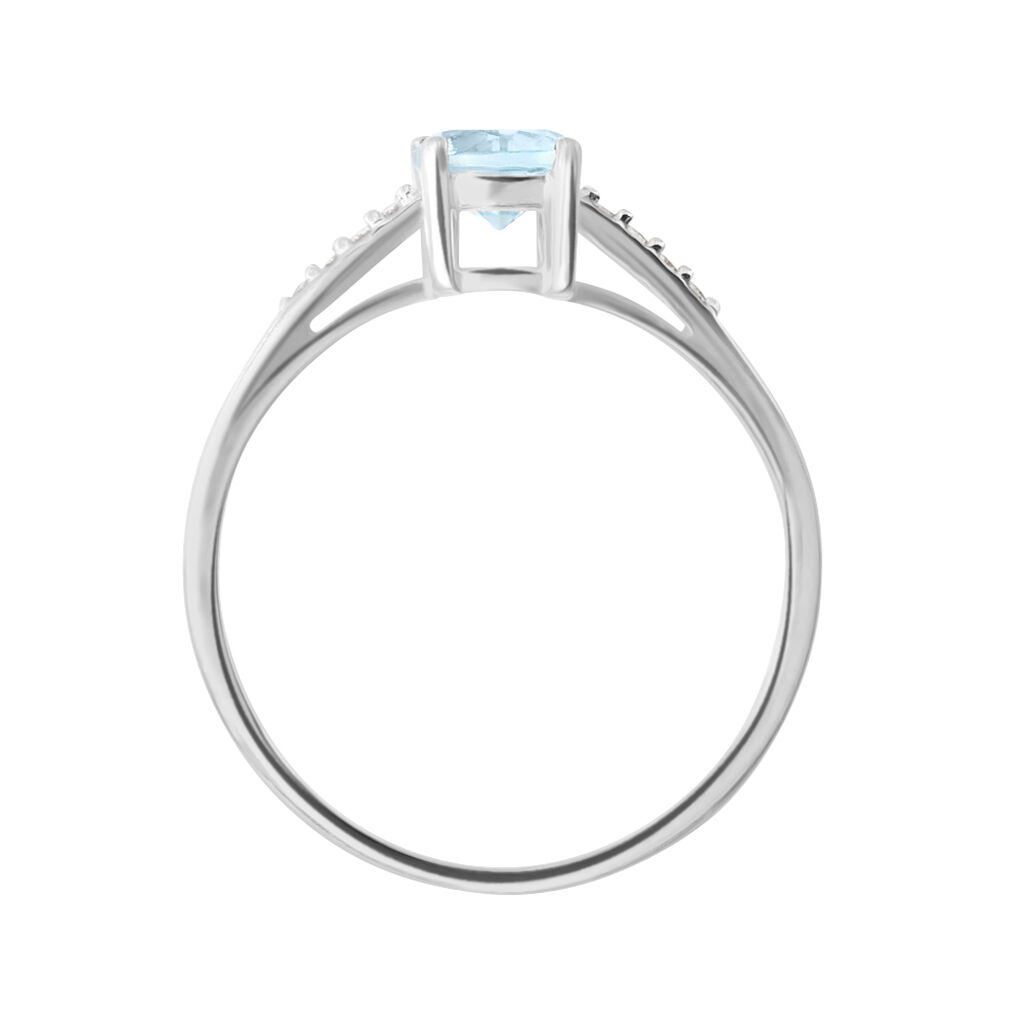 Anello Solitario Silver Rainbow Argento Rodiato Cubic Zirconia - Anelli con Pietre Donna | Stroili