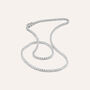 Collana Tennis Diamade Oro Bianco Diamante Lab-Grown