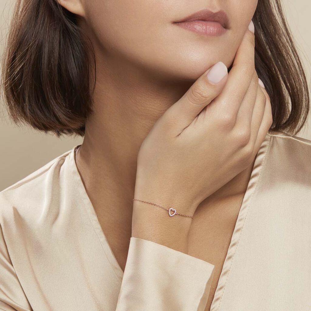 Bracciale Silver Moments Argento Rosa Cubic Zirconia