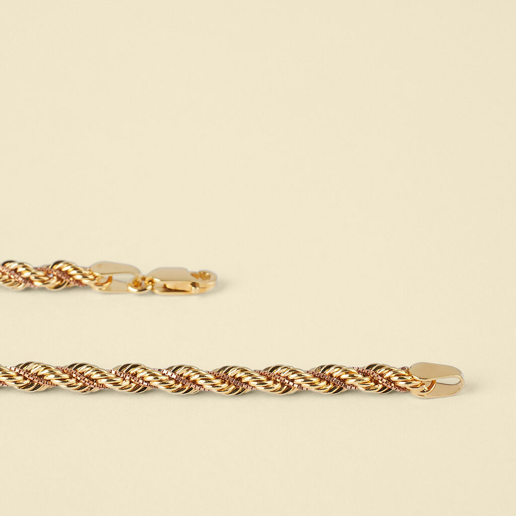 Bracciale Catena Colette Oro Bicolore - Bracciali Donna | Stroili