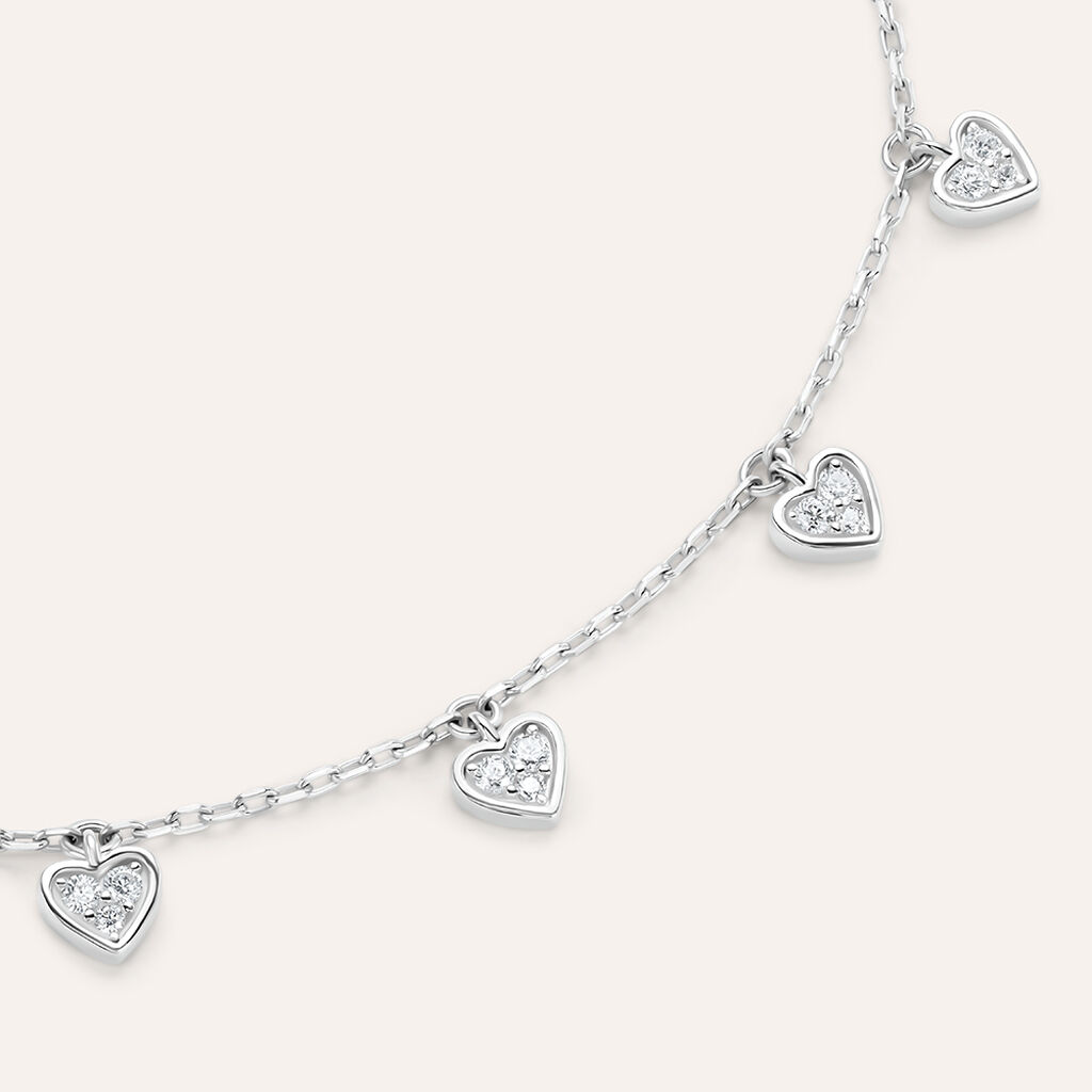 Bracciale Silver Elegance Argento Rodiato Cubic Zirconia - Bracciali Love Donna | Stroili