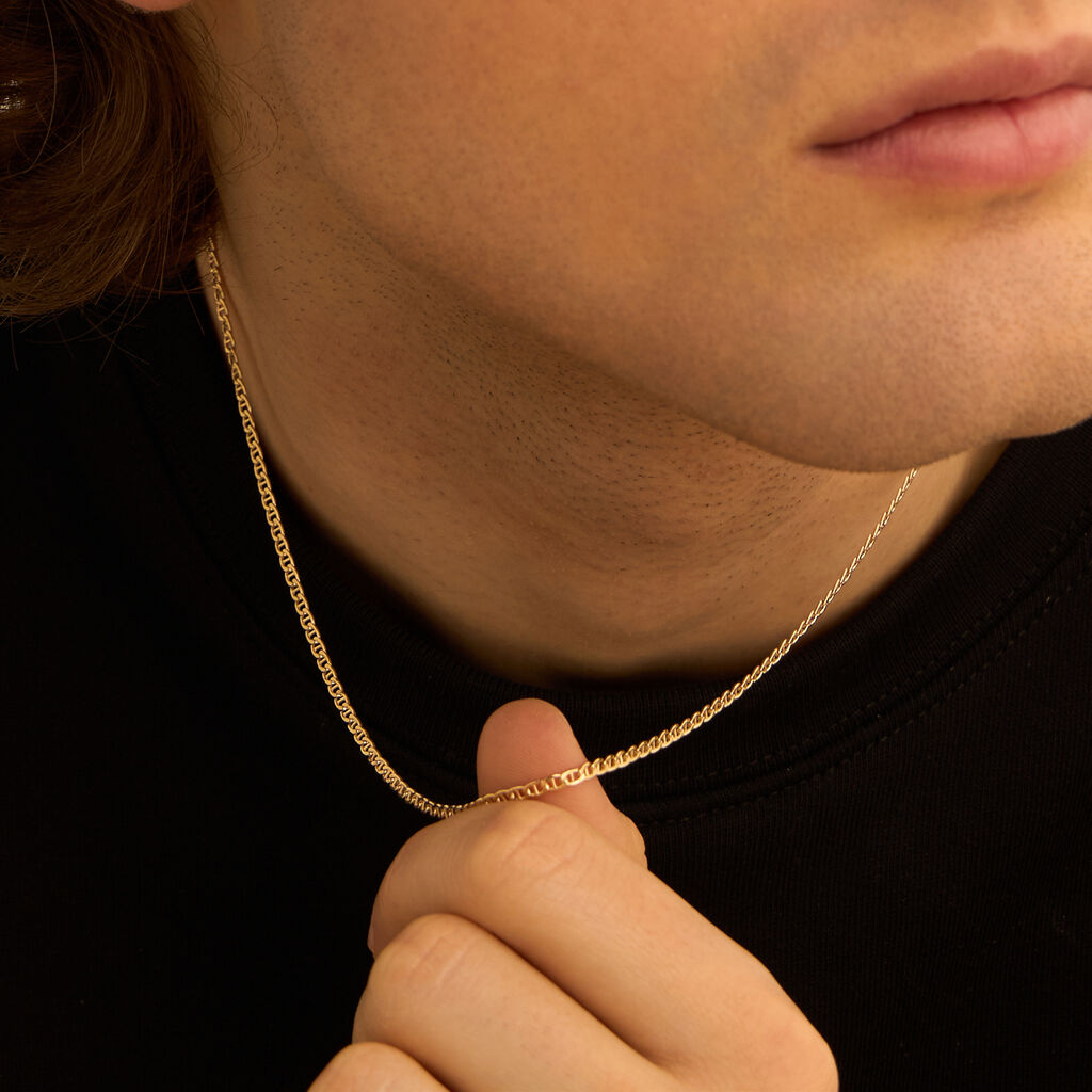 Catena L'homme Or Oro Giallo