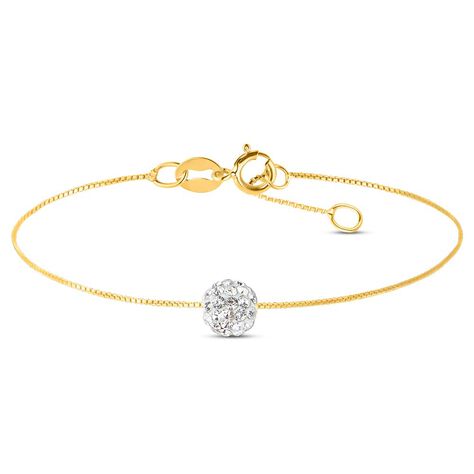 Bracciale Christelle Oro Giallo Cristallo - Bracciali Donna | Stroili