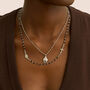 Collana Rosario Silver Soul Argento Rodiato Cristallo