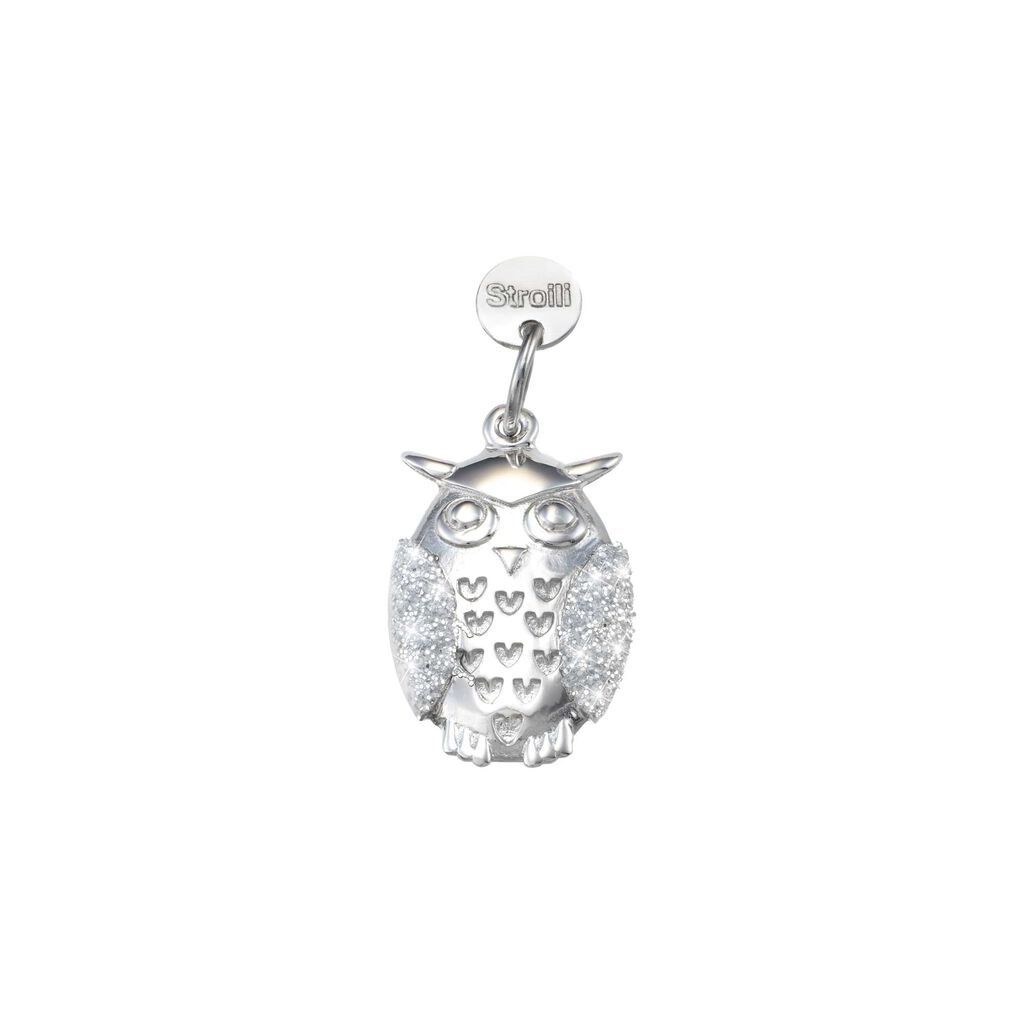 Pendente Love Beats Argento Rodiato