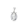 Pendente Love Beats Argento Rodiato