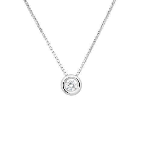 Collana Punto Luce Firmamenti Oro Bianco Diamante - Collane Punto Luce Donna | Stroili