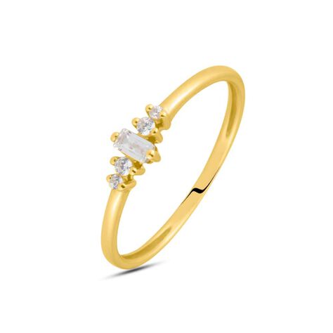 Anello Fantasia Claire Oro Giallo Cubic Zirconia - Anelli con Pietre Donna | Stroili