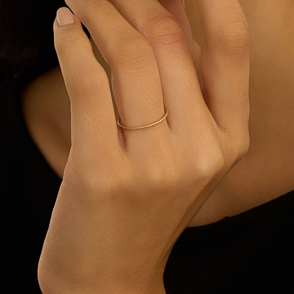 Anello Fantasia Golden Dream Placcato Oro Giallo