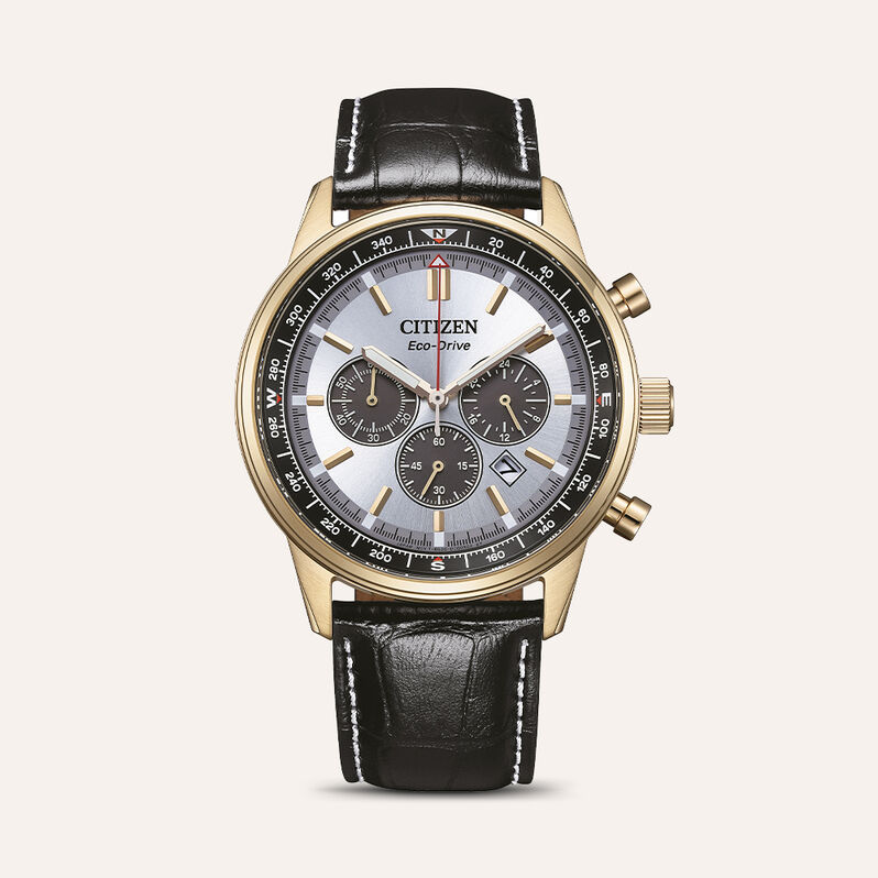 Orologio Eco Drive Citizen Ore Felici Ca4723-03a - Orologi con Datario Uomo | Stroili