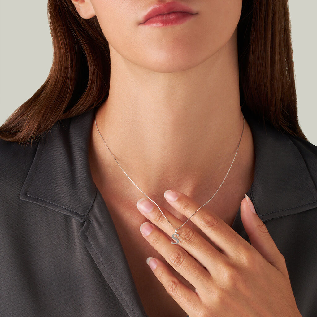 Pendente Poème Oro Bianco - Ciondoli Donna | Stroili