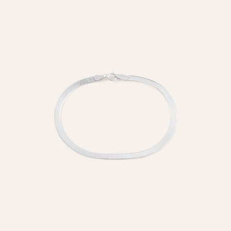 Bracciale Catena Colette Oro Bianco - Bracciali Donna | Stroili