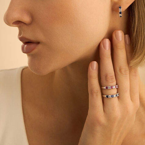 Anello Riviere Silver Elegance Argento Rodiato Cubic Zirconia - Anelli Riviere Donna | Stroili