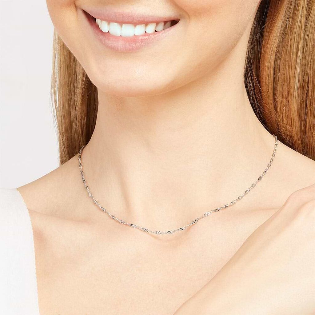 Catenina Silver Collection Argento Rodiato - Catenina Donna | Stroili