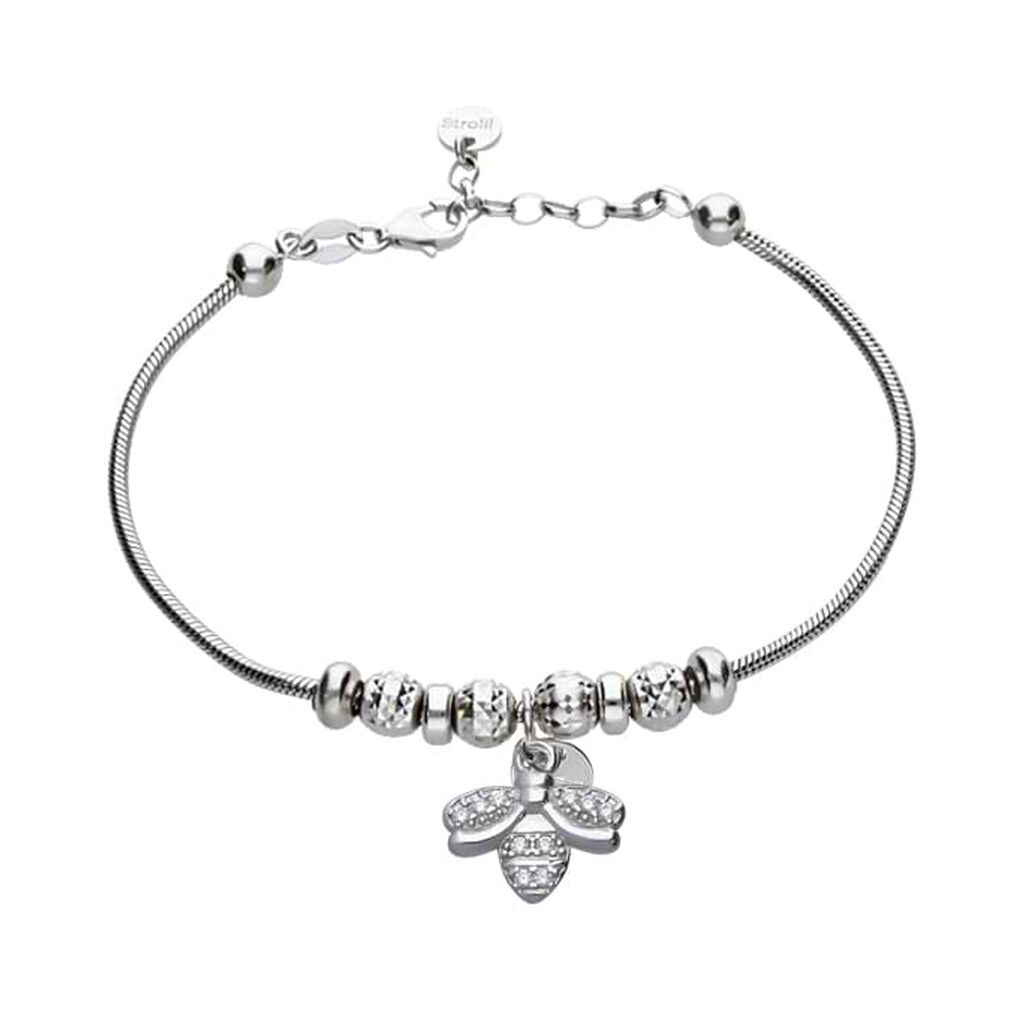 Charm ape in argento rodiato e zirconi - Charms Donna | Stroili