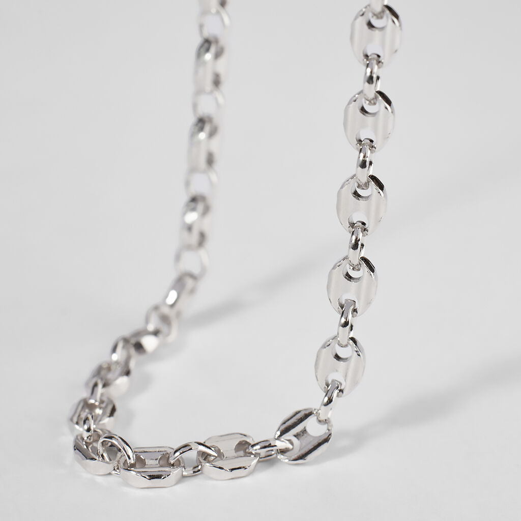 Catena Gentleman Argento Rodiato - Collane Catena Uomo | Stroili