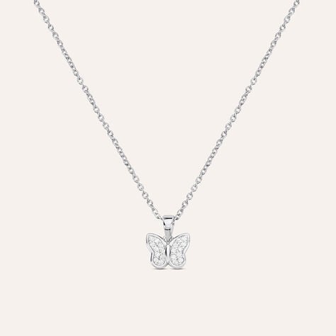 Collana Silver Moments Argento Rodiato Cubic Zirconia - Collane Donna | Stroili