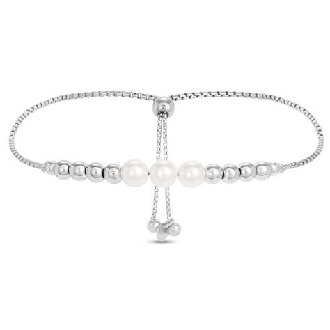 Bracciale Silver Pearls Argento Rodiato Perla sintentica - Bracciali Donna | Stroili