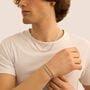 Bracciale Tennis Gentleman Argento Rodiato Cubic Zirconia
