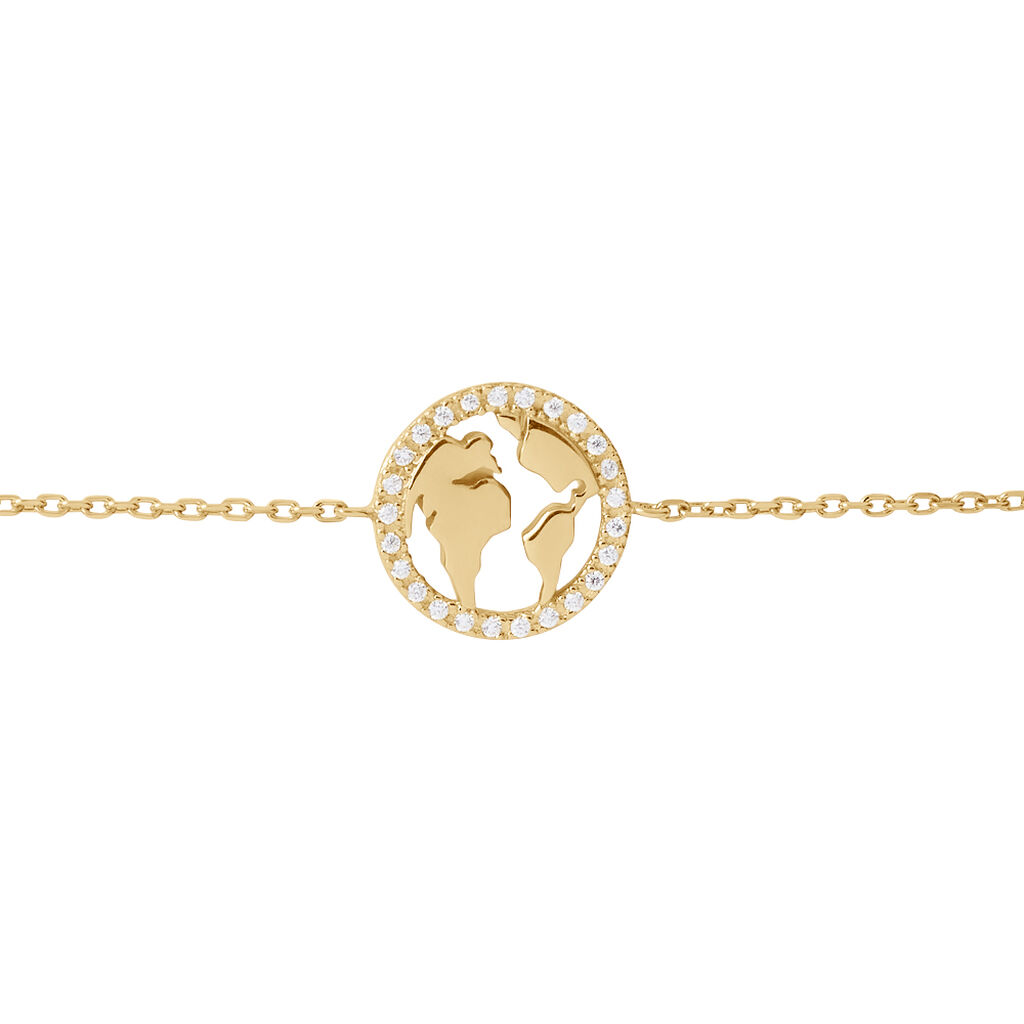 Bracciale Golden Dream Placcato Oro Giallo Cubic Zirconia - Bracciali Amicizia Donna | Stroili