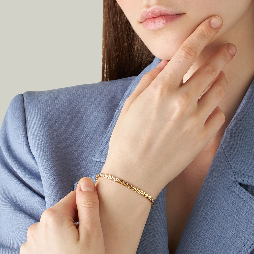 Bracciale Catena Colette Oro Giallo - Bracciali Donna | Stroili