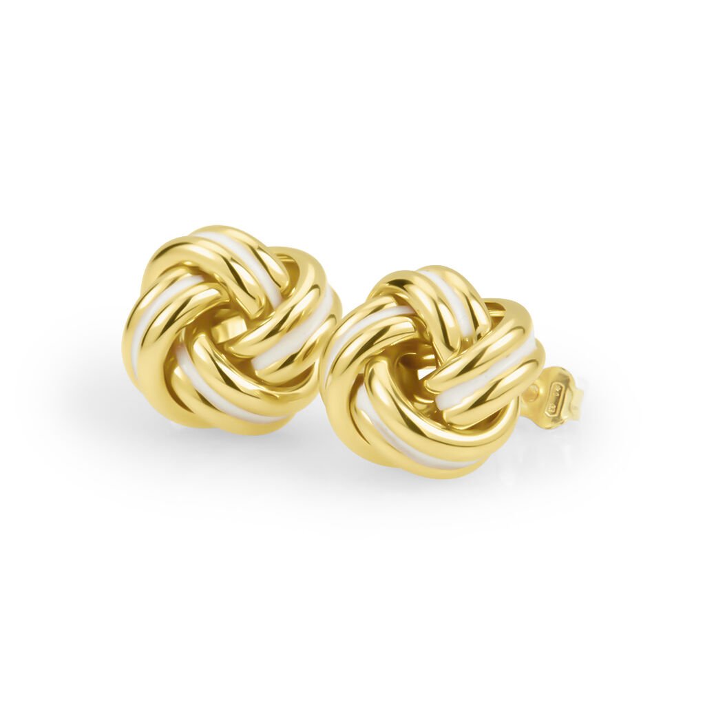 Orecchini Lobo Gold Essence Oro Giallo - Orecchini a Lobo Donna | Stroili