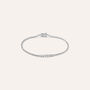 Bracciale Tennis Silver Elegance Argento Rodiato Cubic Zirconia