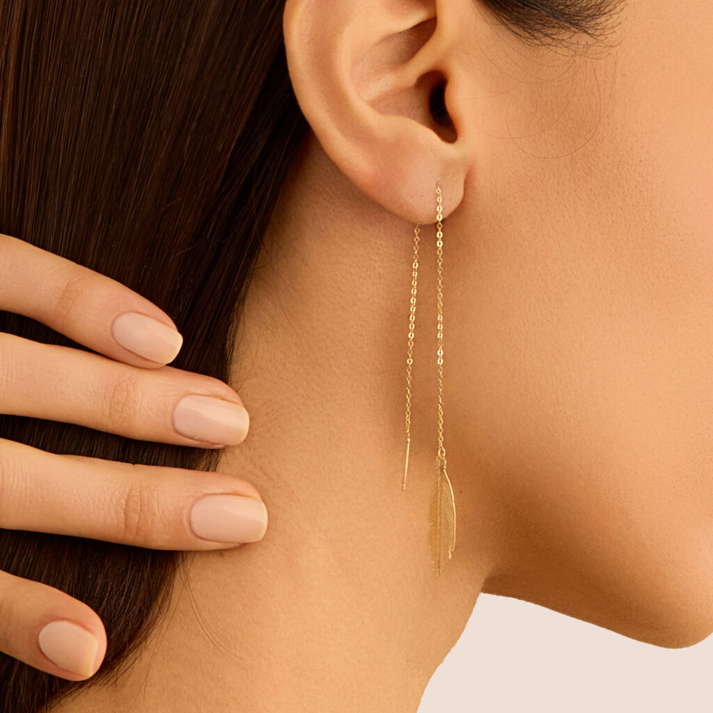 Orecchini Pendenti Beverly Oro Giallo