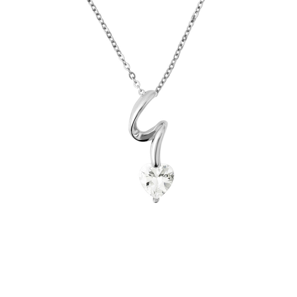 Collana Silver Elegance Argento Rodiato Cubic Zirconia - Collane Donna | Stroili