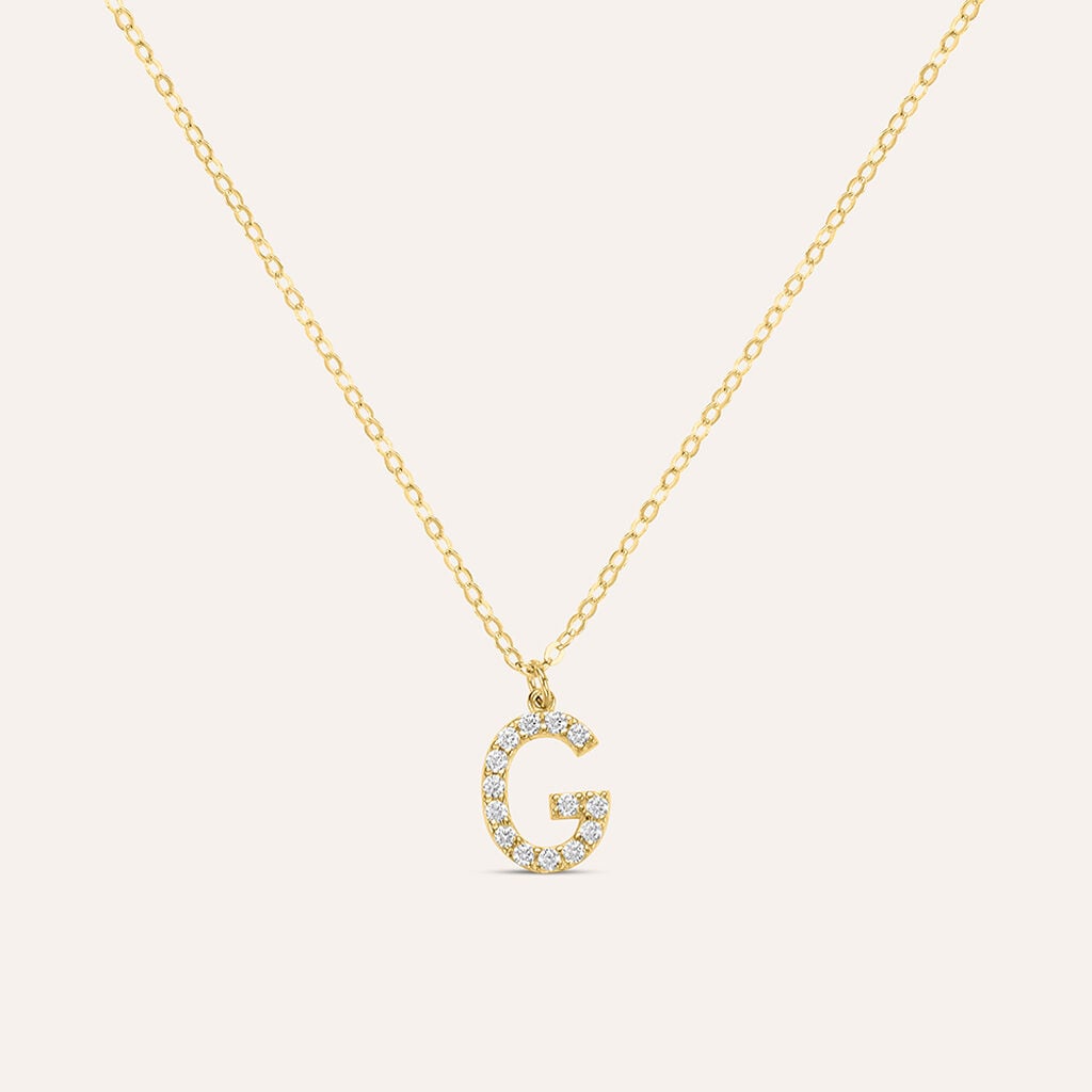 Collana Claire Oro Giallo Cubic Zirconia